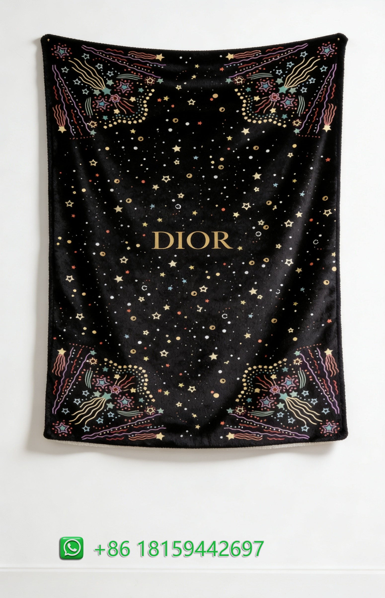 Dior Throw Blankets